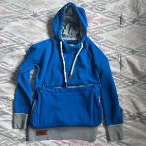 Roodie pet carrier hoodie